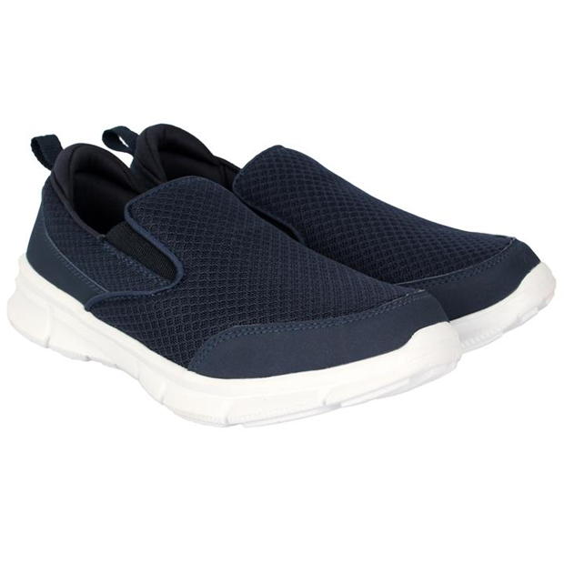 Navy - Slazenger - Zeal Slip On Trainers Mens