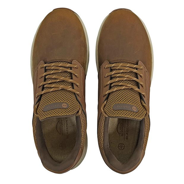 Brown - Slazenger - Curve Support Leather Trainers