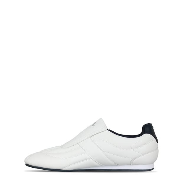 White/Navy - Slazenger - Warrior Mens Trainers