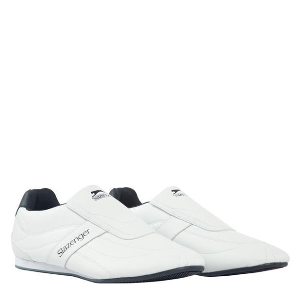 White/Navy - Slazenger - Warrior Mens Trainers