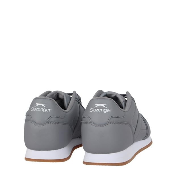 Grey/White - Slazenger - Classic Mens Trainers