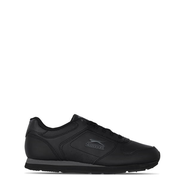Black/Charcoal - Slazenger - Classic Mens Trainers