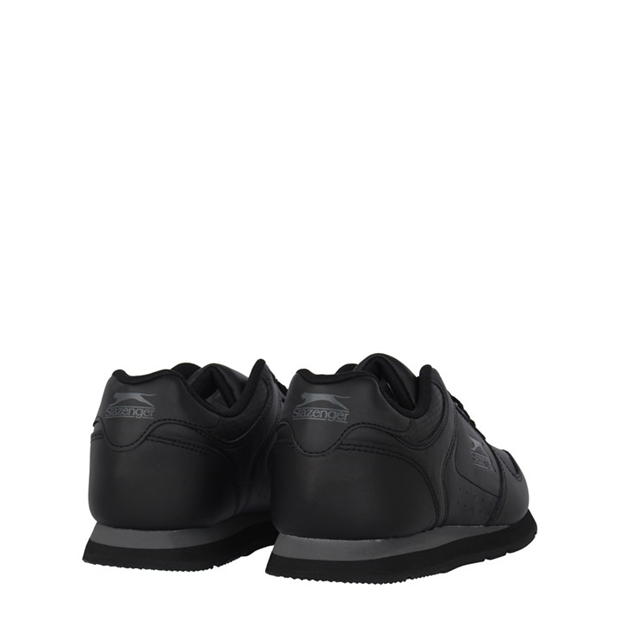Black/Charcoal - Slazenger - Classic Mens Trainers