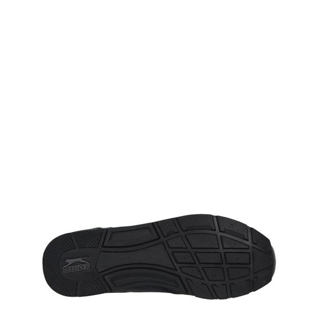 Black/Charcoal - Slazenger - Classic Mens Trainers