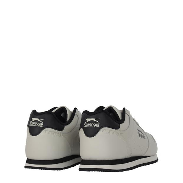 Chalk/Black - Slazenger - Classic Mens Trainers