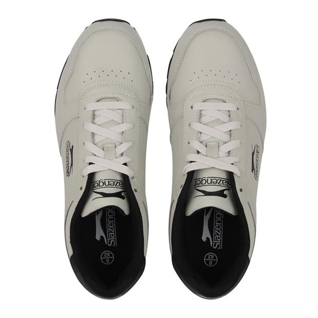 Chalk/Black - Slazenger - Classic Mens Trainers