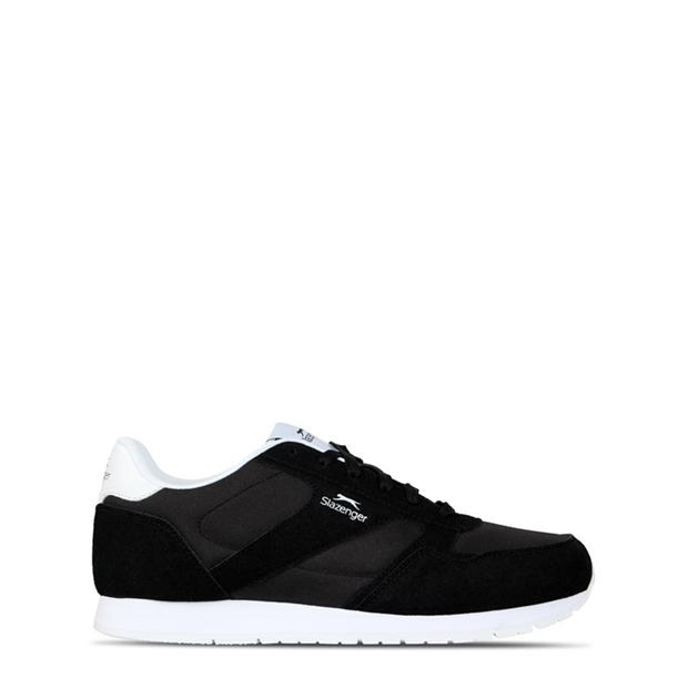 Black/White - Slazenger - Classic Mens Trainers