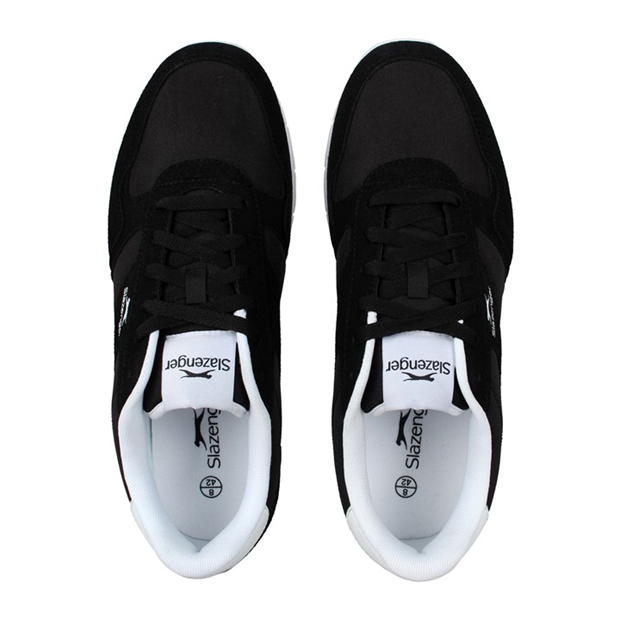 Black/White - Slazenger - Classic Mens Trainers