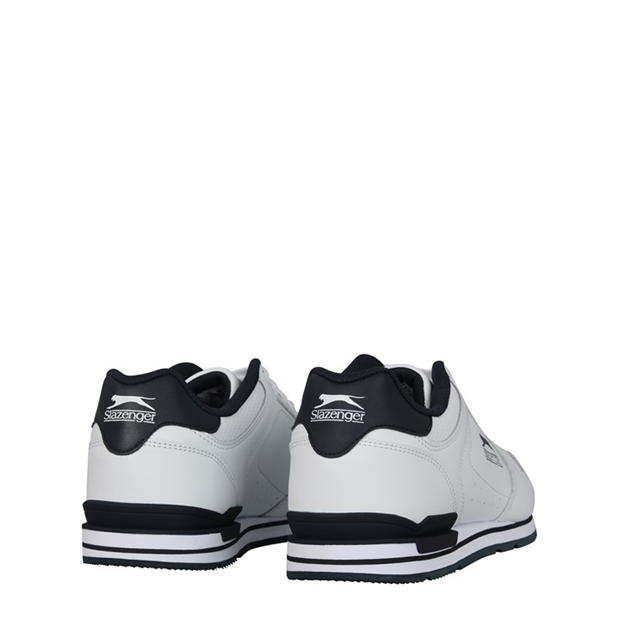 White/Navy - Slazenger - Classic Mens Trainers