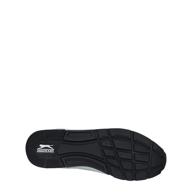 White/Navy - Slazenger - Classic Mens Trainers