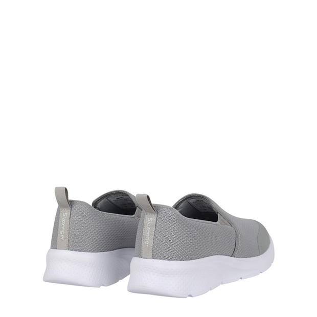 Grey/White - Slazenger - Zeal Mens Slip On Shoes