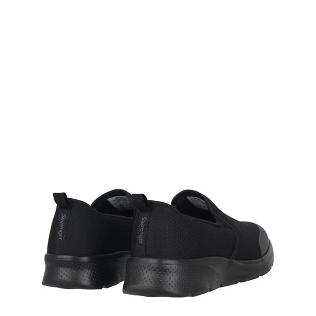 Black/Black - Slazenger - Zeal Mens Slip On Shoes