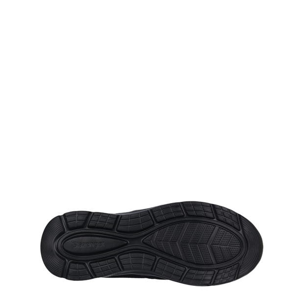 Black/Black - Slazenger - Zeal Mens Slip On Shoes