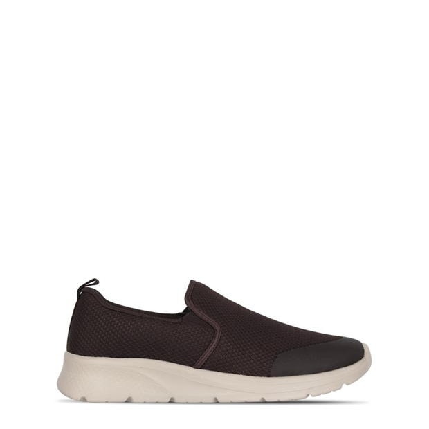 Brown - Slazenger - Zeal Mens Slip On Shoes