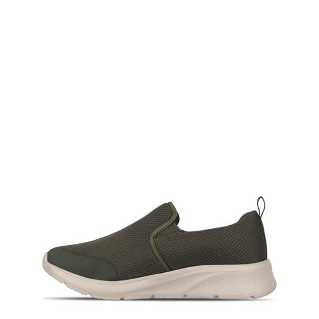 Burnt Olive - Slazenger - Zeal Mens Slip On Shoes