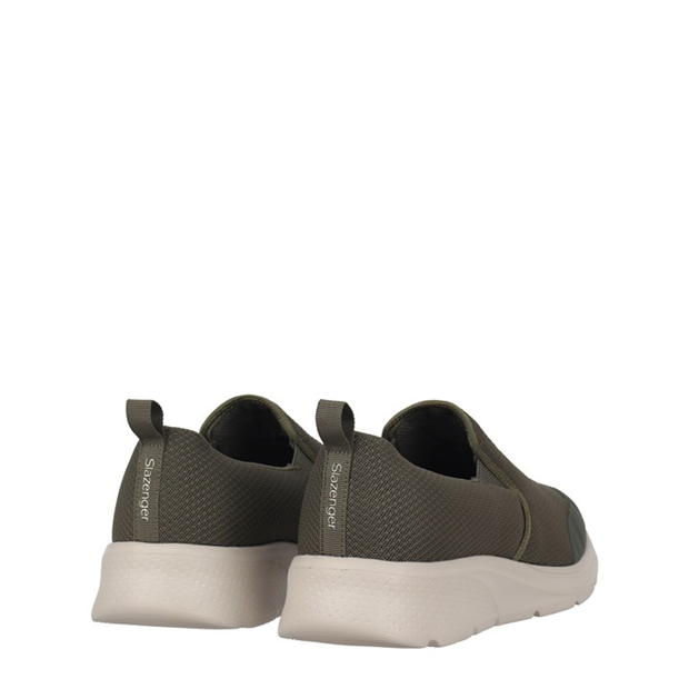 Burnt Olive - Slazenger - Zeal Mens Slip On Shoes