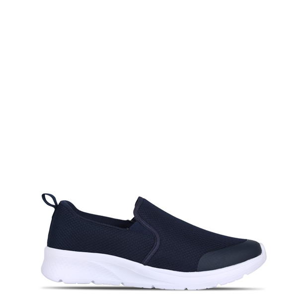 Navy - Slazenger - Zeal Mens Slip On Shoes