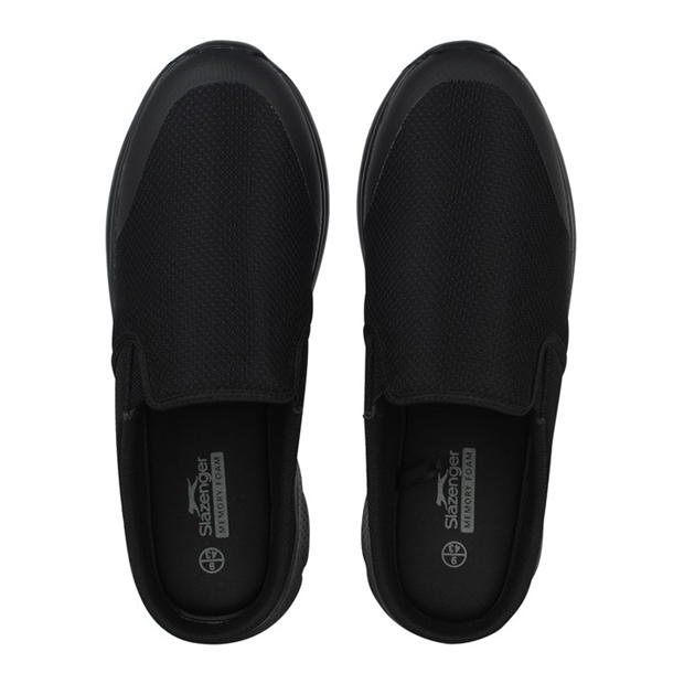 Black/Black - Slazenger - Zeal Mens Mule Trainers