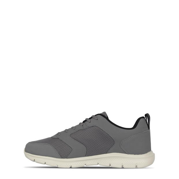 Grey/Black - Slazenger - Force Mesh Mens Trainers