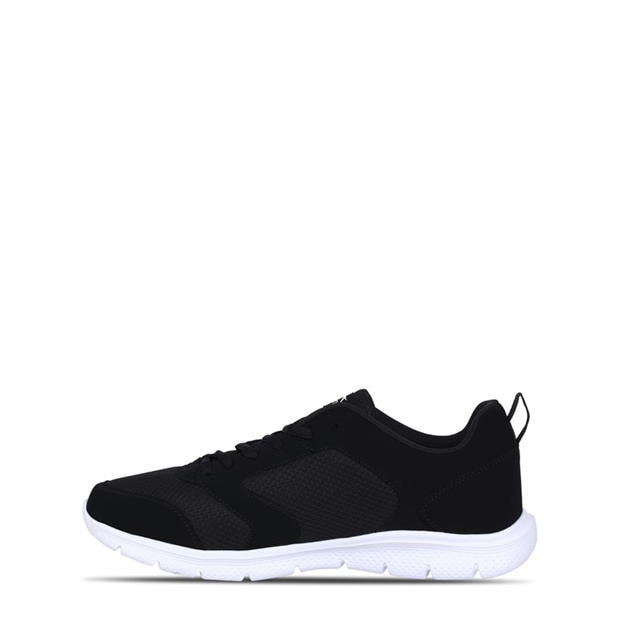 Black/White - Slazenger - Force Mesh Mens Trainers