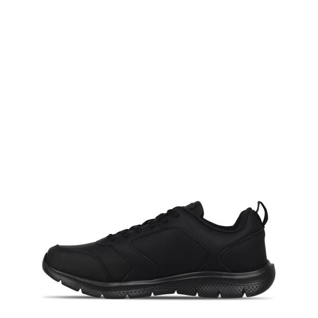 Black Lth - Slazenger - Force Mesh Mens Trainers