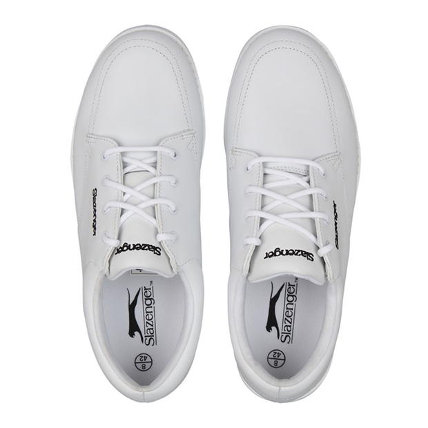 White - Slazenger - Mens Bowls Shoes