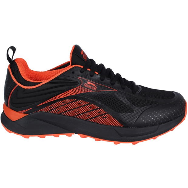 Black/Orange - Slazenger - Pro Men's Field Hockey Shoes