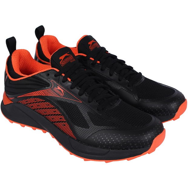 Black/Orange - Slazenger - Pro Men's Field Hockey Shoes