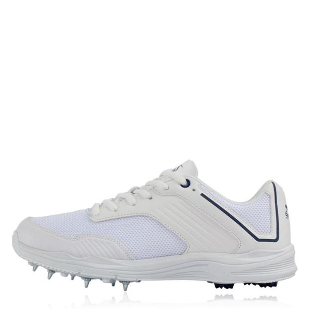 White/Navy - Slazenger - V Series Cricket Shoes