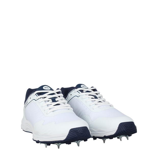 White/Navy - Slazenger - Cricket Spike Mens