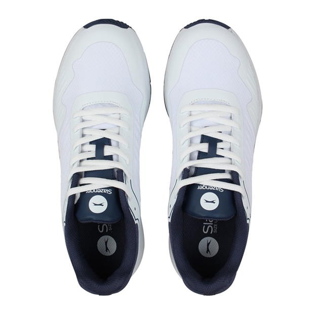 White/Navy - Slazenger - Cricket Spike Mens