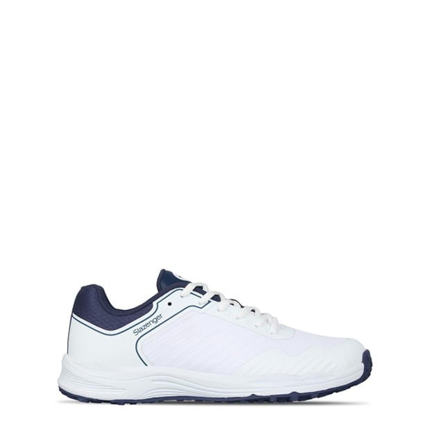 White/Navy - Slazenger - Cricket Shoe 42