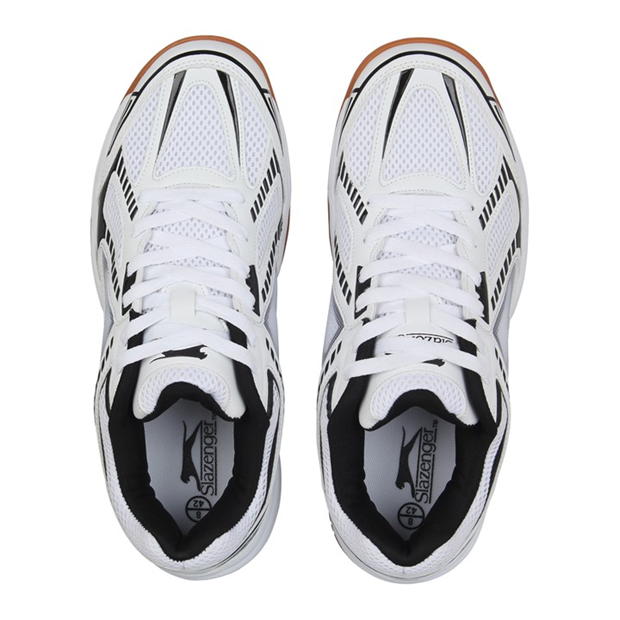 White/Black - Slazenger - Indoor Mens Trainers