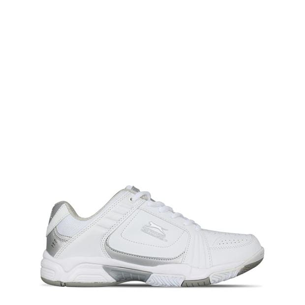 White/Silver - Slazenger - Ladies Tennis Shoes