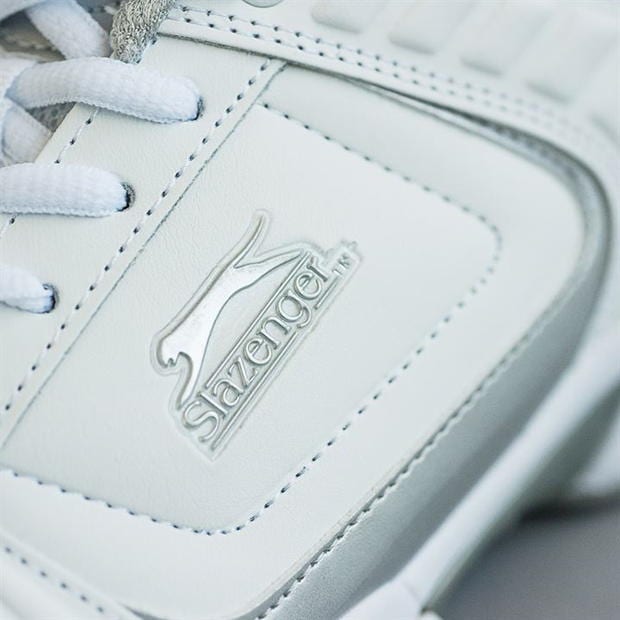 White/Silver - Slazenger - Ladies Tennis Shoes