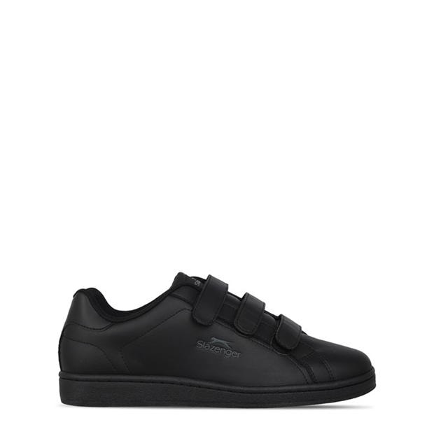 Black/Charcoal - Slazenger - Ash Strap Trainers Mens