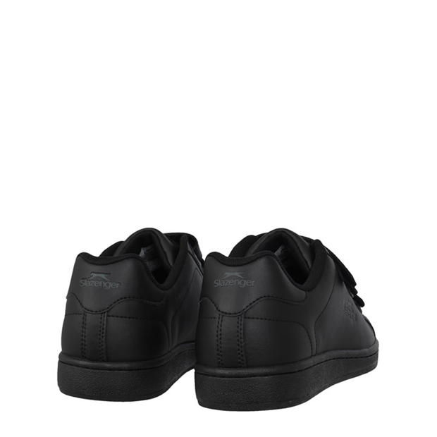 Black/Charcoal - Slazenger - Ash Strap Trainers Mens