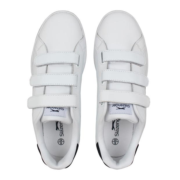 White/Navy - Slazenger - Ash Strap Trainers Mens
