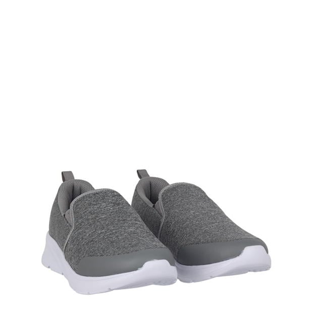 GreyMarl/White - Slazenger - Zeal Womens Slip On Shoes