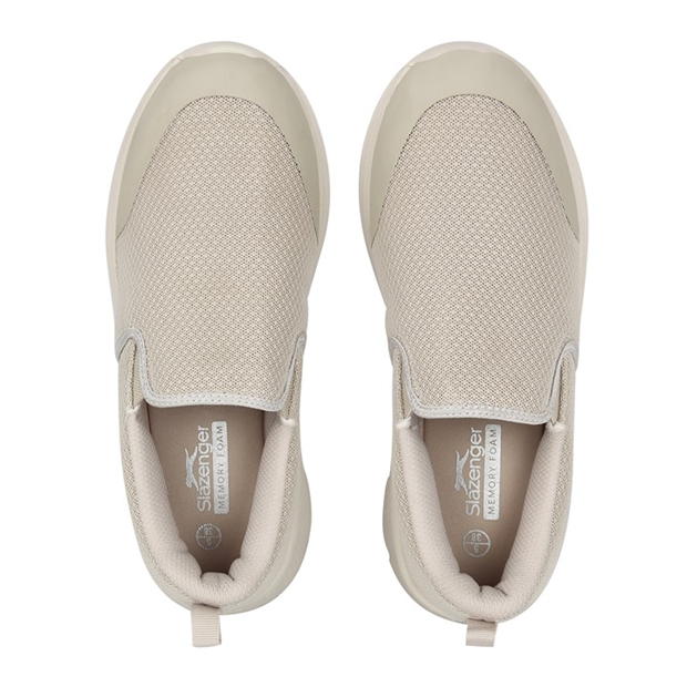 Beige - Slazenger - Zeal Womens Slip On Shoes