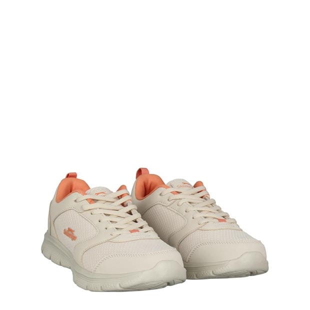 Off White/Pink - Slazenger - Force Mesh Womens Trainers