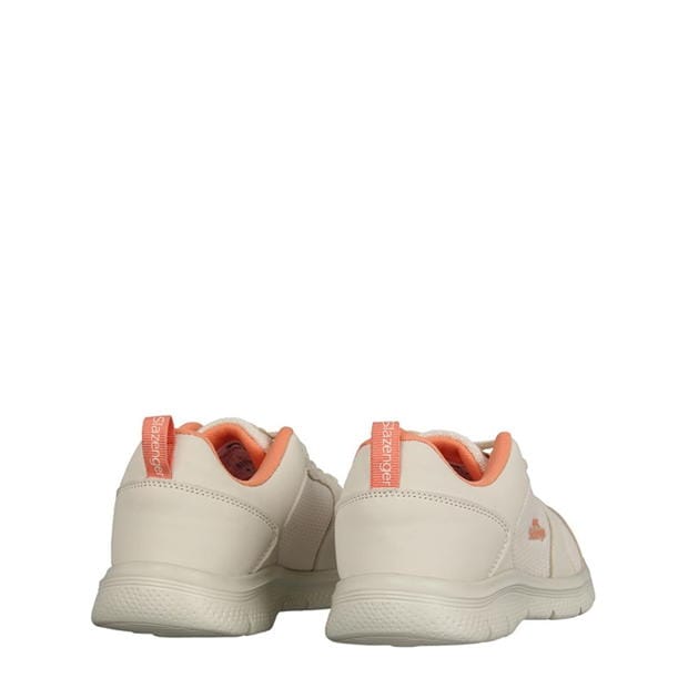 Off White/Pink - Slazenger - Force Mesh Womens Trainers
