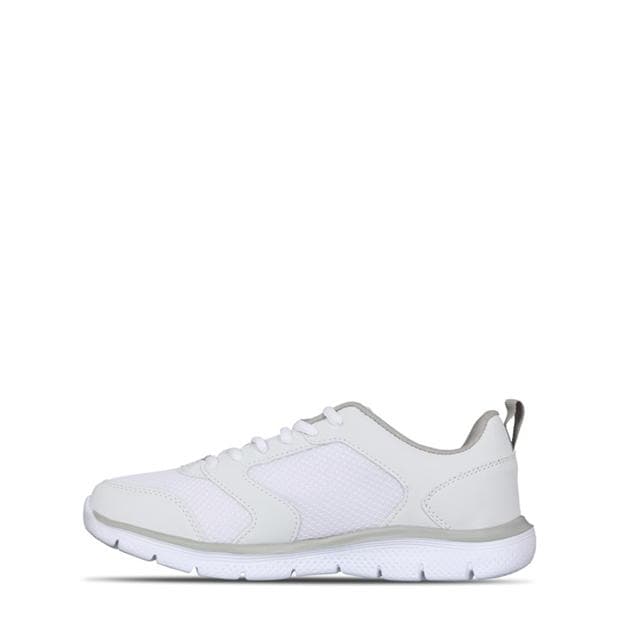 White/Grey - Slazenger - Force Mesh Womens Trainers