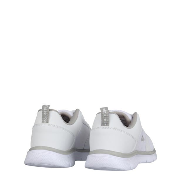 White/Grey - Slazenger - Force Mesh Womens Trainers