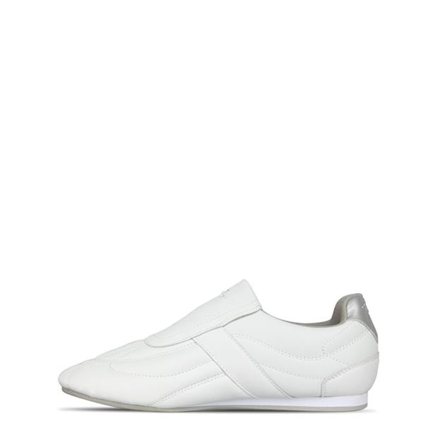 White/Silver - Slazenger - Warrior Ladies Trainers