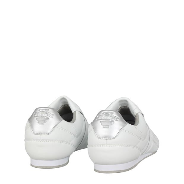 White/Silver - Slazenger - Warrior Ladies Trainers