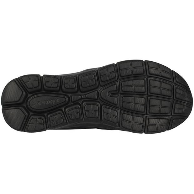 Black Mesh - Slazenger - Zeal Slip On Ladies Shoes