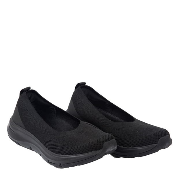 Black/Black - Slazenger - Curve Support Ballerinas Ladies