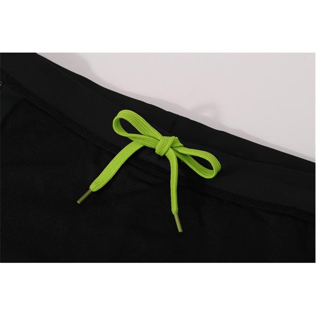 Black/Green - Slazenger - Splice Swim Jammers Mens