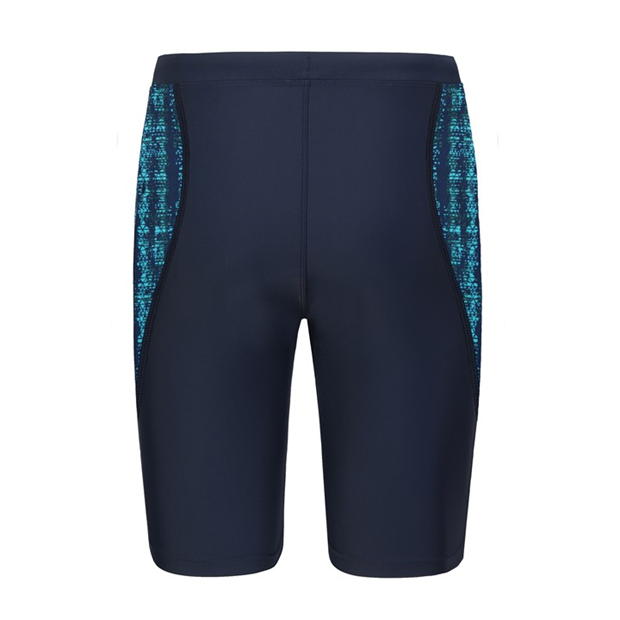 Navy/Turq - Slazenger - Splice Swim Jammers Mens